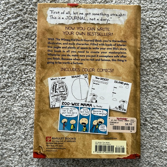 Diary of a Wimpy Kid Do It Yourself Book by Jeff Kinney - Picture 2 of 4